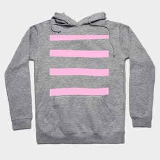 Pink stripes retro background Hoodie